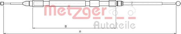 Metzger 10.4157 - Tross,seisupidur www.parts5.com