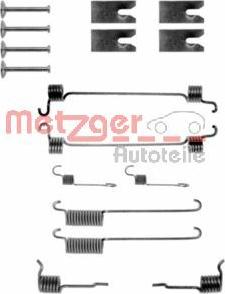 Metzger 105-0731 - Set accesorii, sabot de frana www.parts5.com