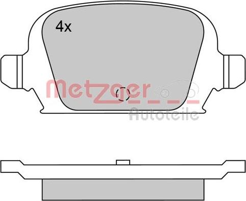 KRAFT AUTOMOTIVE 6011550 - Brake Pad Set, disc brake www.parts5.com