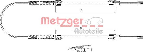 Metzger 1171.8 - Tross,seisupidur www.parts5.com