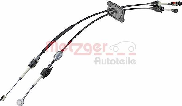 Metzger 3150303 - Tažné lanko, ruční převodovka www.parts5.com