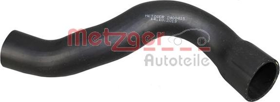 Metzger 2400415 - Трубка, нагнетание воздуха www.parts5.com