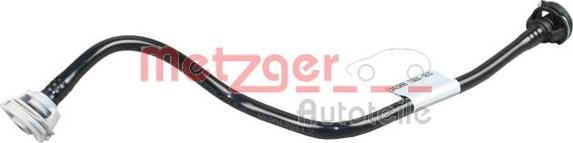 Metzger 2420899 - Furtun radiator www.parts5.com