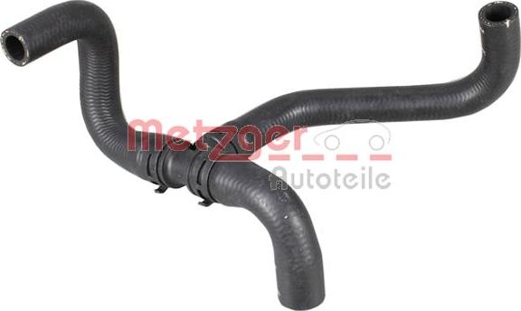 Metzger 2420866 - Tubería de radiador www.parts5.com