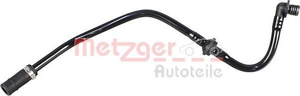 Metzger 2180015 - Vacuum Hose, brake booster www.parts5.com