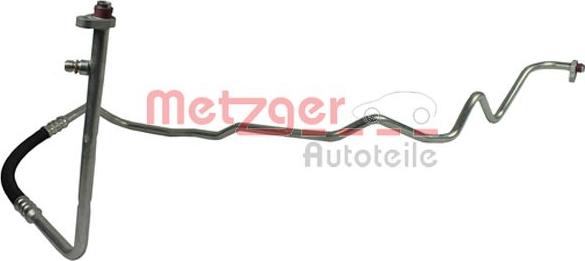 Metzger 2360042 - Przewód wysokiego / niskiego ciśnienia, klimatyzacja www.parts5.com