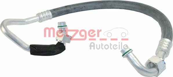 Metzger 2360072 - High / Low Pressure Line, air conditioning www.parts5.com