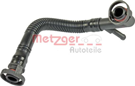 Metzger 2380042 - Hose, crankcase breather www.parts5.com