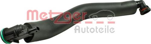 Metzger 2380075 - Hose, crankcase breather www.parts5.com