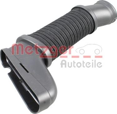 Metzger 2388016 - Emiş hortumu, Hava filtresi www.parts5.com