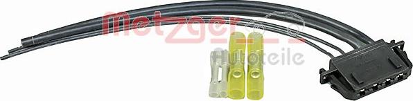 Metzger 2324058 - Cable Repair Set, air con. compressor series resistor parts5.com