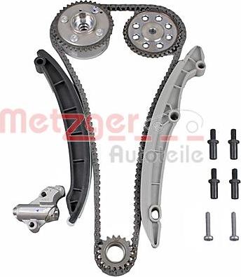 Metzger 7490062 - Mootori keti komplekt parts5.com