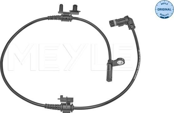 Meyle 44-14 899 0000 - Датчик ABS, частота вращения колеса www.parts5.com