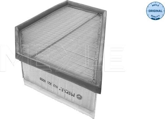 Meyle 512 321 0005 - Vzduchový filter www.parts5.com