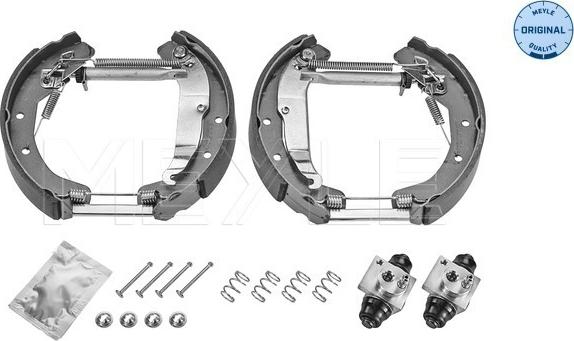 Meyle 614 533 0012 - Juego de zapatas de frenos www.parts5.com