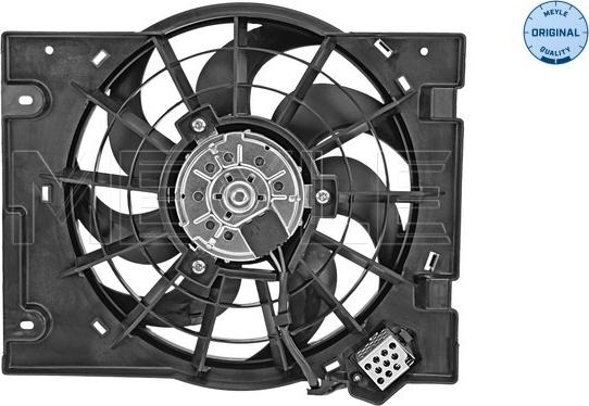 Meyle 614 236 0012 - Ventilátor chladenia motora www.parts5.com