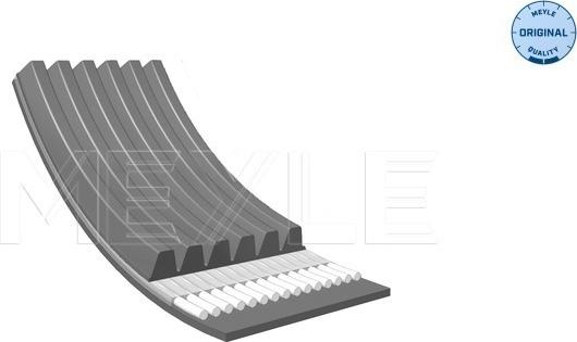 Meyle 050 006 0745 - Correa trapecial poli V www.parts5.com