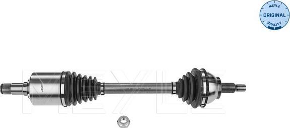 Meyle 014 498 0017 - Árbol de transmisión www.parts5.com