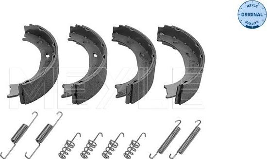 Meyle 014 042 0502/S - Set saboti frana, frana de mana www.parts5.com