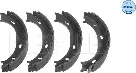 Meyle 014 042 0502 - Set saboti frana, frana de mana www.parts5.com