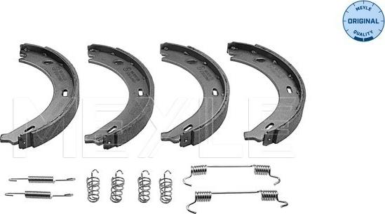 Meyle 014 042 0602/S - Sada brzdových čelistí, parkovací brzda www.parts5.com