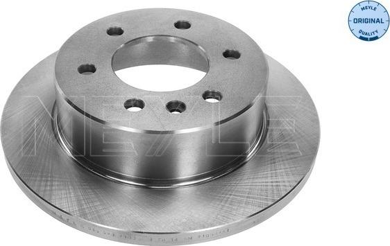 Meyle 015 523 2100 - Disc frana www.parts5.com