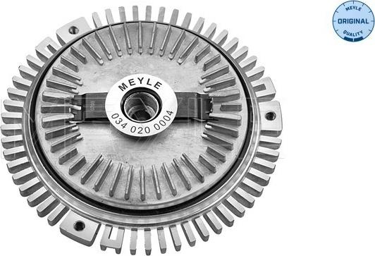 Meyle 034 020 0004 - Clutch, radiator fan www.parts5.com