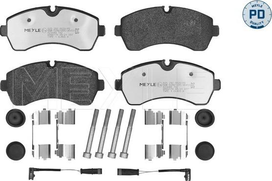 Meyle 025 292 0020/PD - Set placute frana,frana disc www.parts5.com