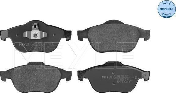 Meyle 025 245 3618 - Brake Pad Set, disc brake www.parts5.com