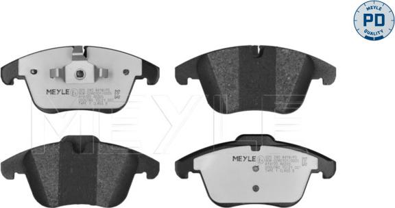 Meyle 025 240 8418/PD - Set placute frana,frana disc www.parts5.com