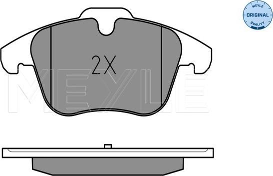 Meyle 025 240 8418 - Komplet zavornih oblog, ploscne (kolutne) zavore www.parts5.com