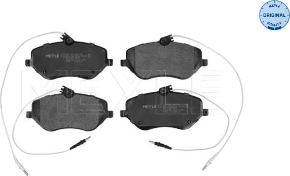 Meyle 025 241 3317/W - Piduriklotsi komplekt,ketaspidur www.parts5.com