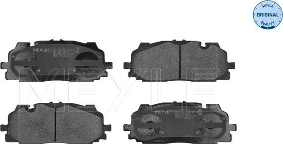 Meyle 025 258 6117 - Piduriklotsi komplekt,ketaspidur www.parts5.com