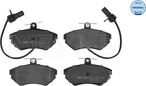 Meyle 025 219 4519/W - Set placute frana,frana disc www.parts5.com