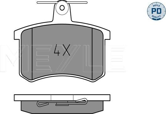 Meyle 025 211 4416/PD - Jarrupala, levyjarru www.parts5.com