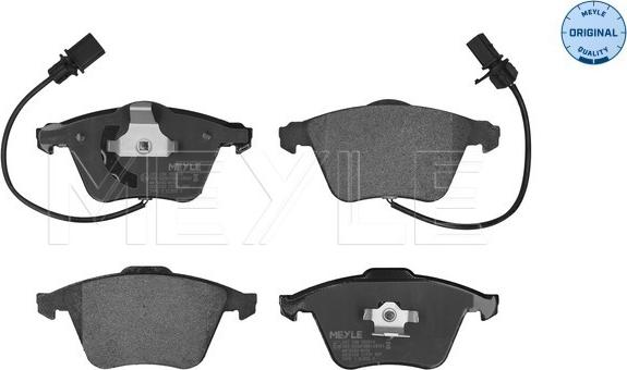 Meyle 025 239 5020/W - Set placute frana,frana disc www.parts5.com