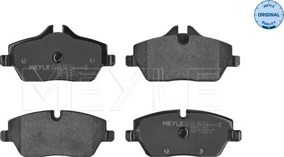 Meyle 025 239 1517 - Brake Pad Set, disc brake parts5.com