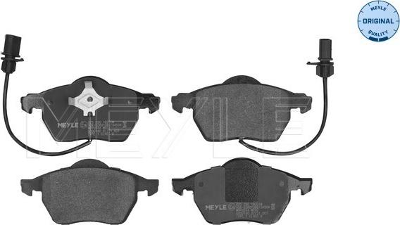 Meyle 025 230 1820/W - Komplet kočnih obloga, disk kočnica www.parts5.com