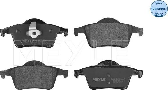 Meyle 025 230 7616 - Kit de plaquettes de frein, frein à disque www.parts5.com