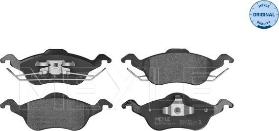 Meyle 025 231 5419 - Set placute frana,frana disc www.parts5.com