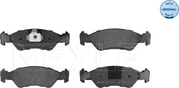 Meyle 025 231 0217 - Set placute frana,frana disc www.parts5.com