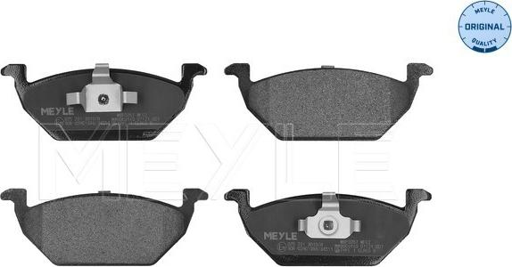 Meyle 025 231 3019/A - Brake Pad Set, disc brake www.parts5.com