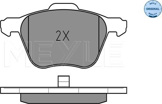 Meyle 025 232 6920/W - Σετ τακάκια, δισκόφρενα www.parts5.com