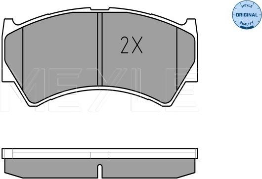 Meyle 025 237 9515/W - Jarrupala, levyjarru www.parts5.com