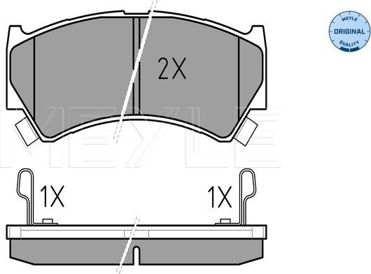 Meyle 025 237 9515/W - Jarrupala, levyjarru www.parts5.com