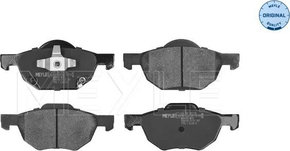 Meyle 025 237 2017/W - Brake Pad Set, disc brake www.parts5.com