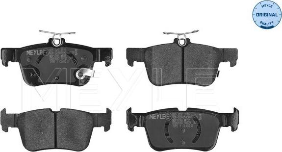 Meyle 025 222 3116 - Set placute frana,frana disc www.parts5.com