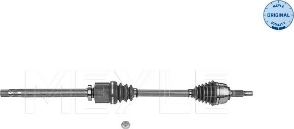 Meyle 16-14 498 0063 - Árbol de transmisión www.parts5.com