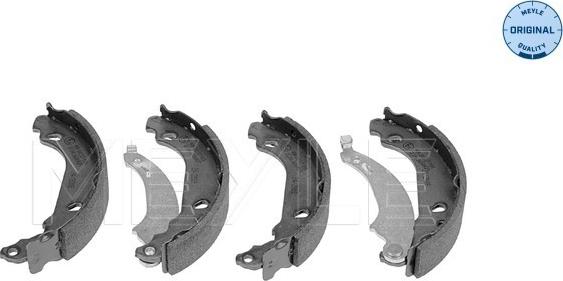 Meyle 16-14 533 0003 - Set saboti frana www.parts5.com