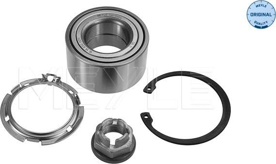 Meyle 16-14 650 0011 - Комплект подшипника ступицы колеса www.parts5.com